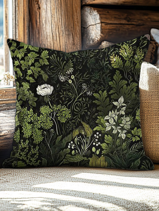 Floral and Botanical Art Print Lounge Pillow