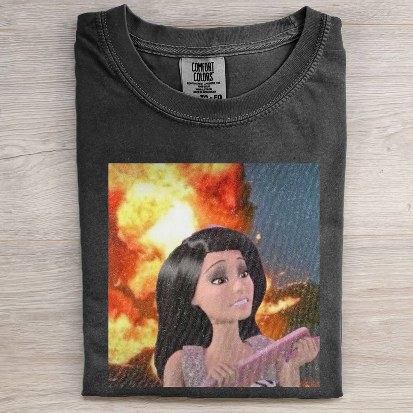 MOOD DOLL GIRL MEME T-SHIRT