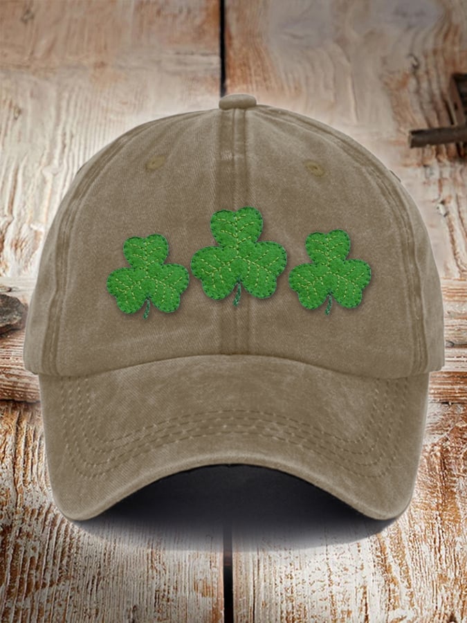 Unisex Distressed Cotton St. Patrick's Day Hat