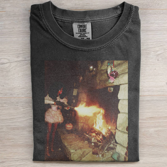 FIREFIGHTER  (WITH BLACK SKIN TONE)  BARBIECORE T-SHIRT