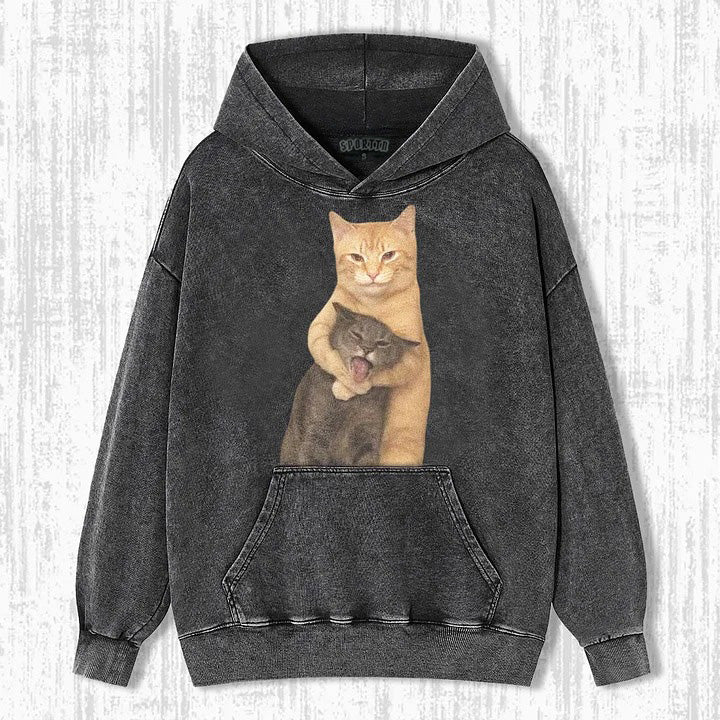 WACKY CAT SWEATSHIRTS & HOODIES