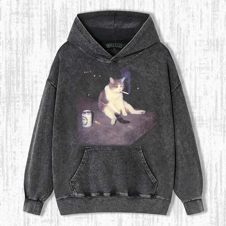 WACKY CAT SWEATSHIRTS & HOODIES