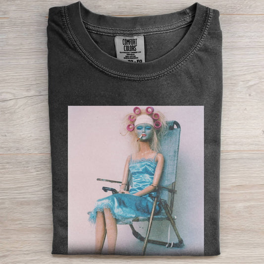 DOLL FACE MEME ROLLERS & SMOKE TEE