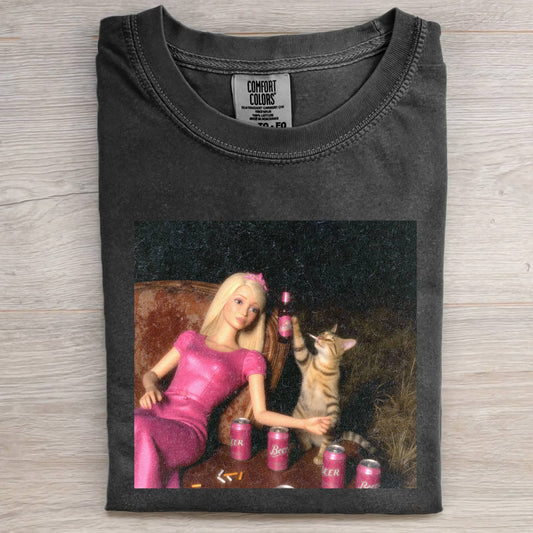 DOLL FACE MEME T-SHIRT