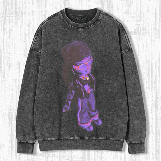 COLORFUL BRATZ CREW NECK SWEATSHIRT