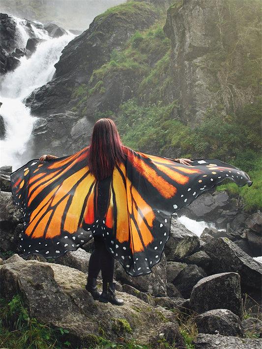 Dreamy Butterfly Inspired Wings Fairy Cape