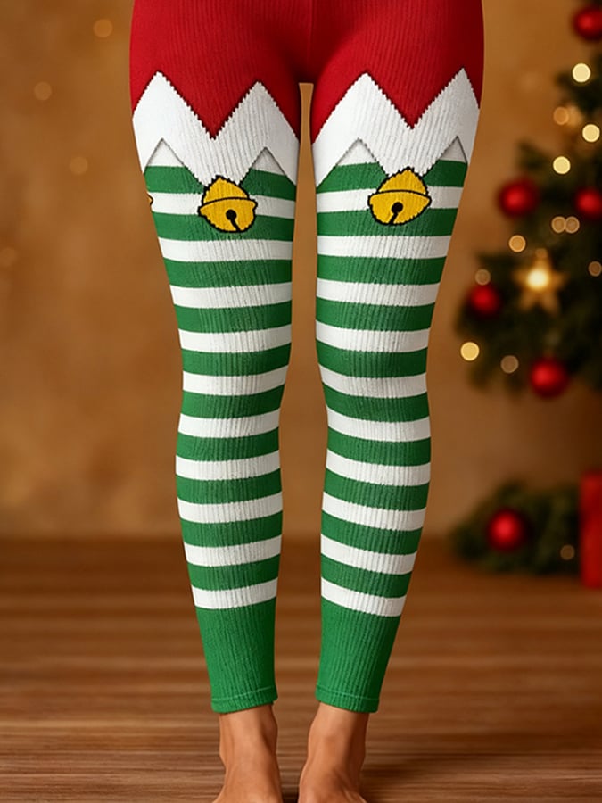 Women'S Christmas Tight High-Elastic Leggings