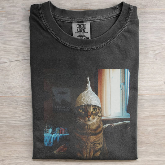 THE TRUTH IS OUT THERE. (I JUST CAN'T MEOW IT.) TEE