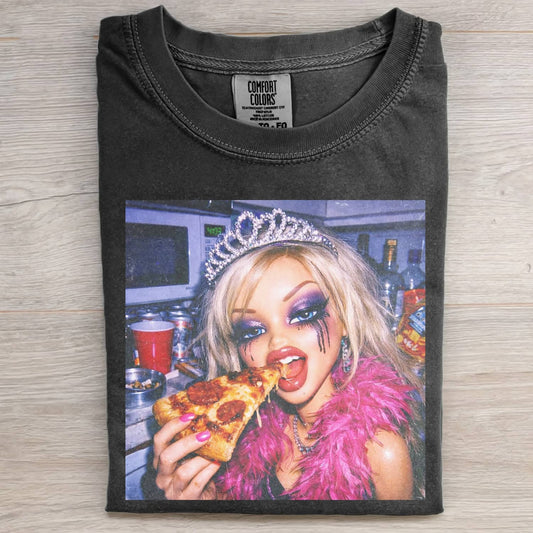 FACE DOLL GIRL FUNNY MEME TEE