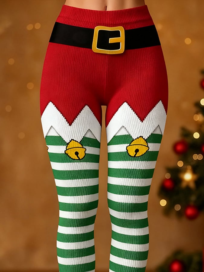 Women'S Christmas Tight High-Elastic Leggings