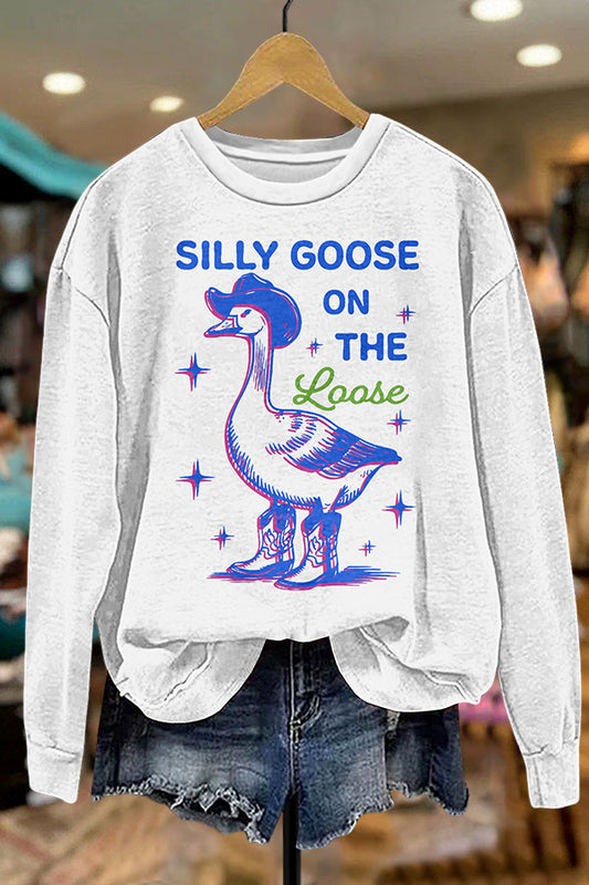 Cowboy Silly Goose Sweatshirt