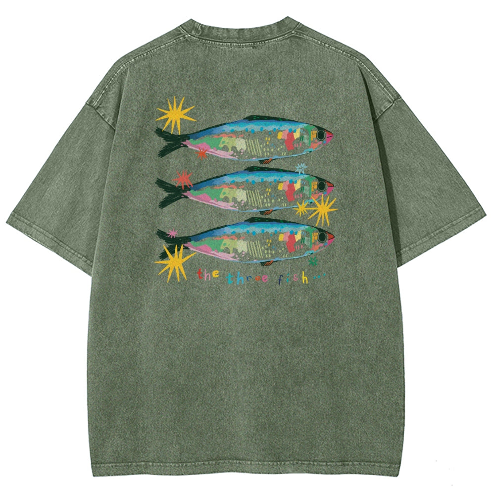 Unisex Fit Washed T-Shirt