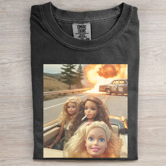 INCREDIBLE DOLL GIRL FUNNY MEME TEE