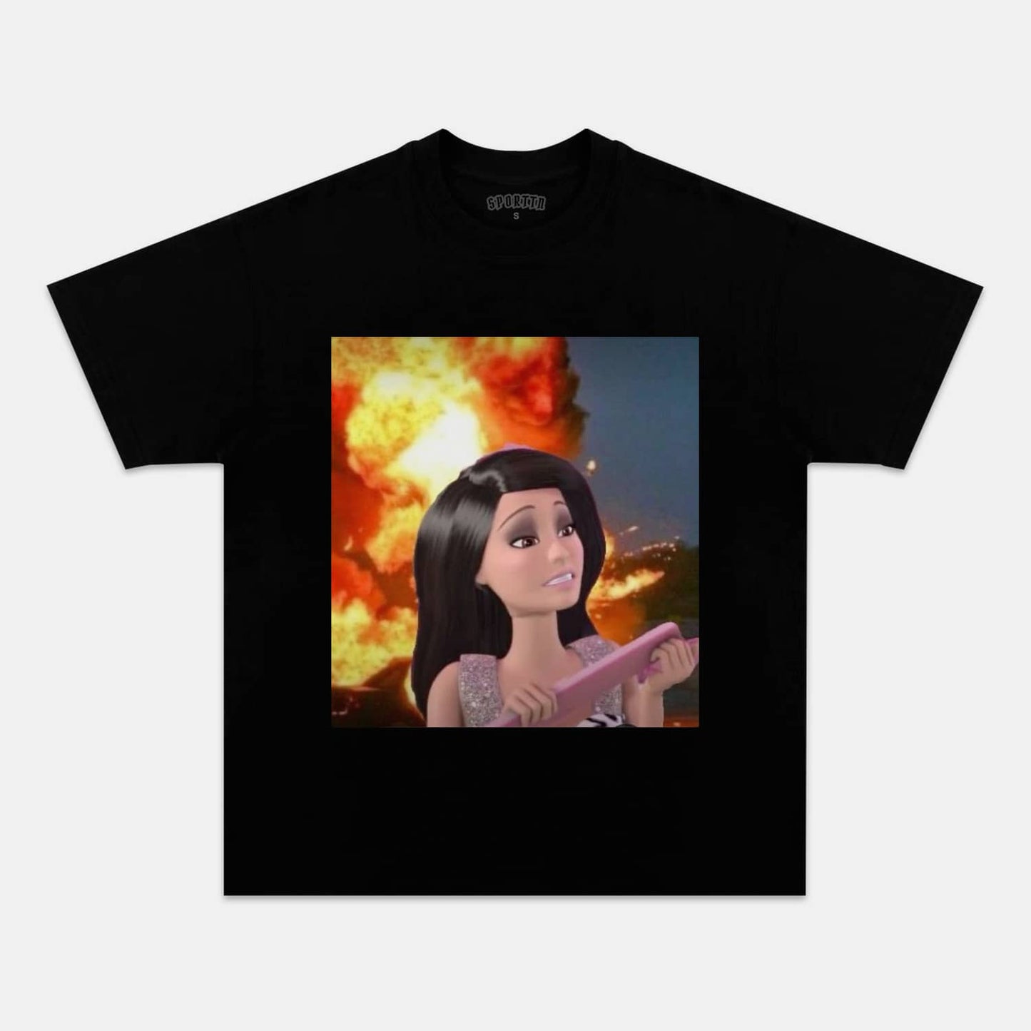 MOOD DOLL GIRL MEME T-SHIRT