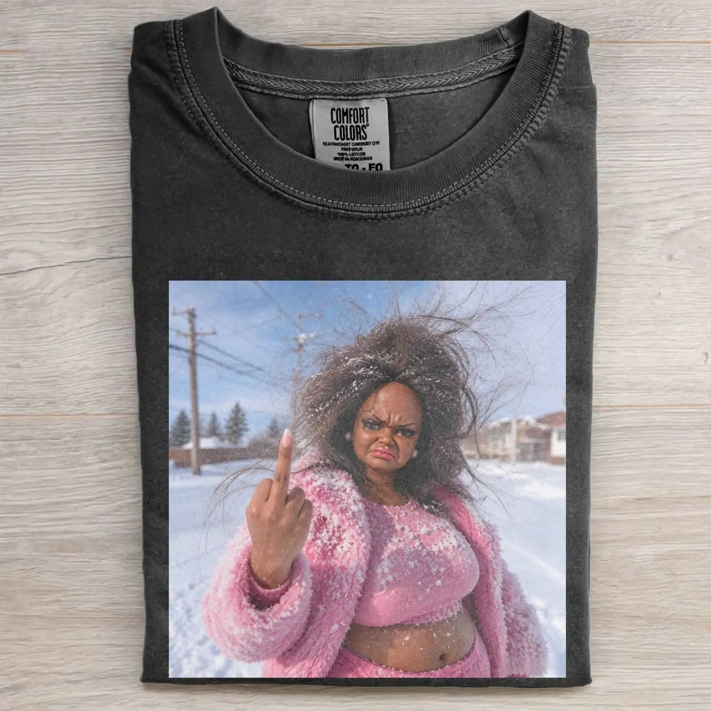 UNHINGED BBW DOLL GIRL FUNNY MEME TEE