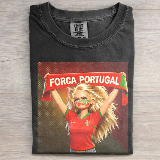 WORLD CUP DOLL GIRL FUNNY FACE MEME TEE