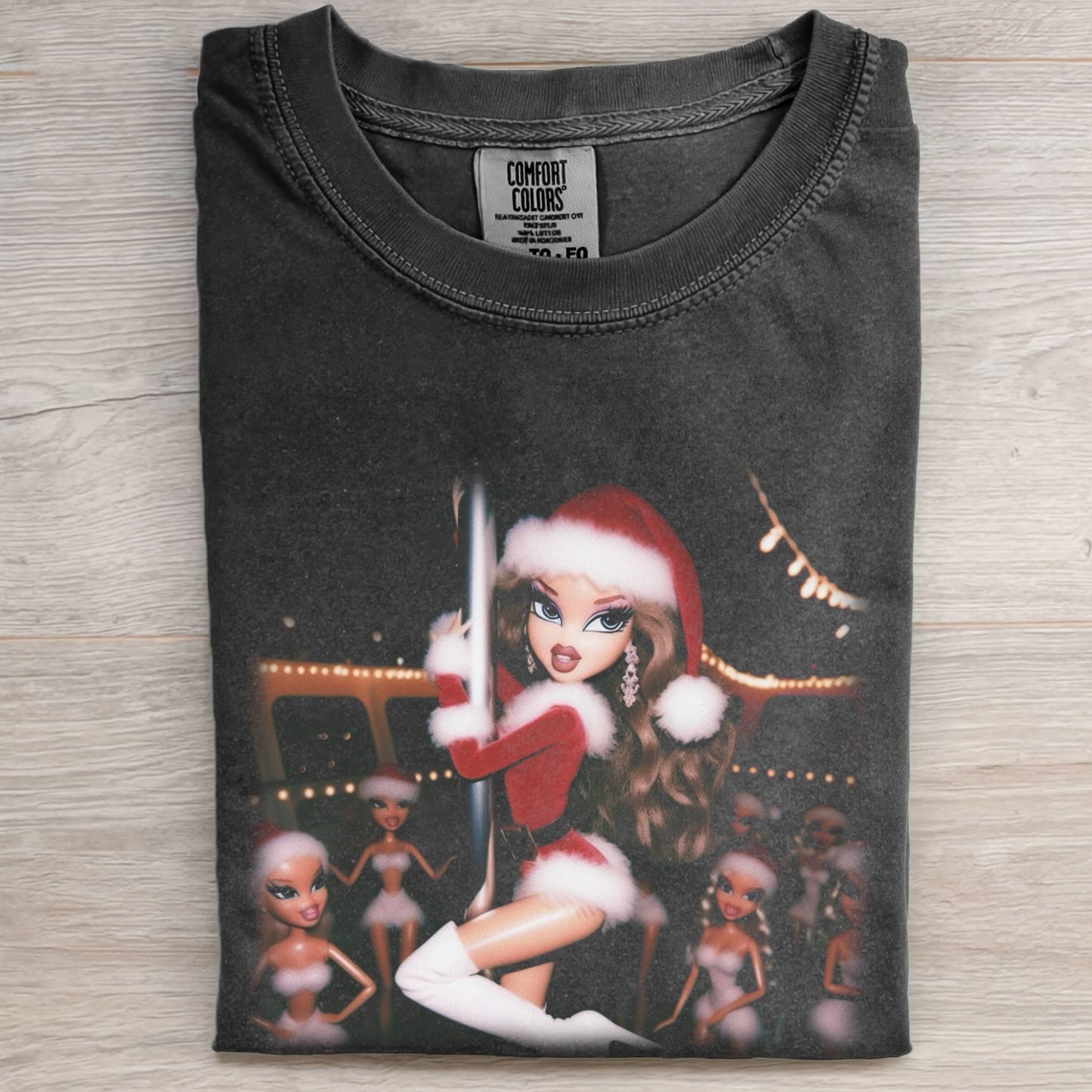 BRATZ CHRISTMAS PRINT T-SHIRT
