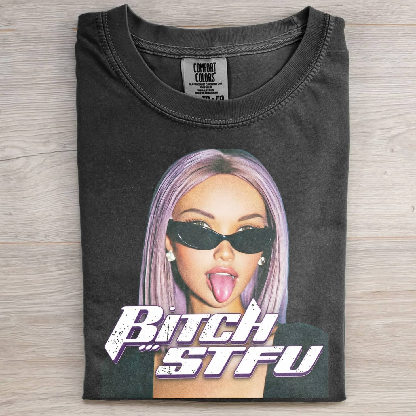 COLLECTIBLE DOLL GIRL FACE MEME TEE