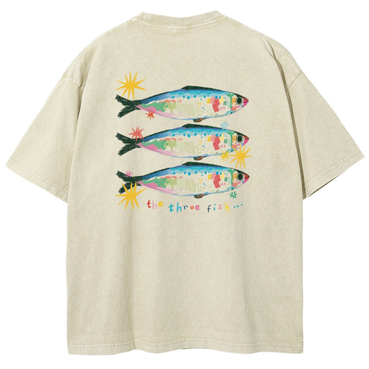 Unisex Fit Washed T-Shirt