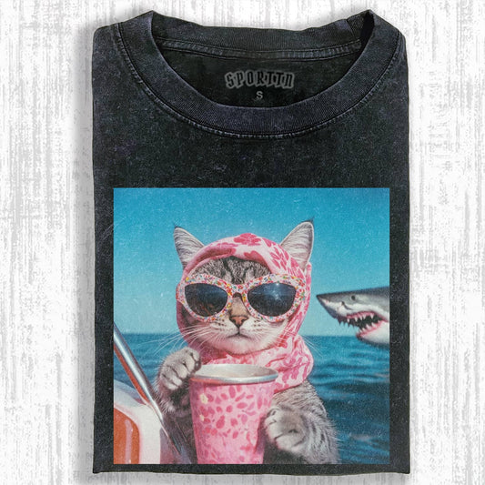 FUNNY CAT T-SHIRT