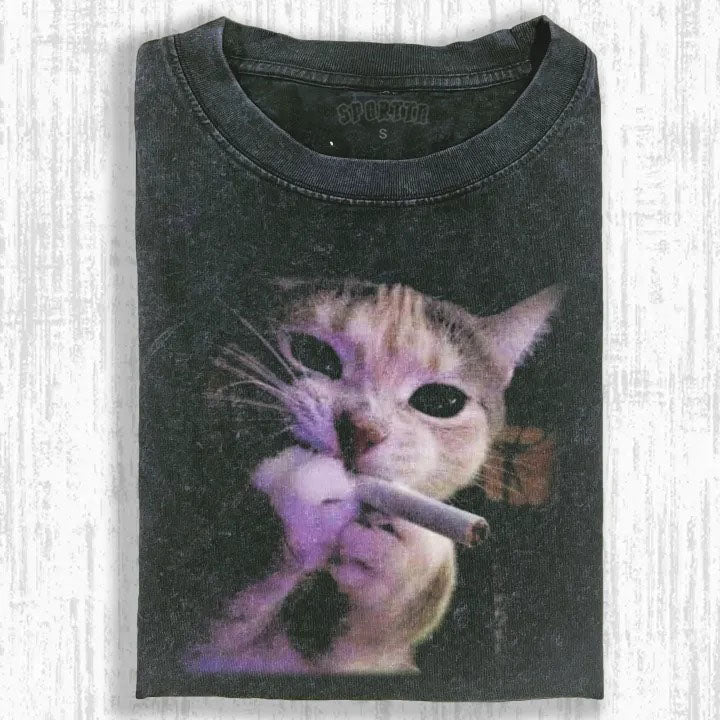 WACKY CAT T-SHIRT