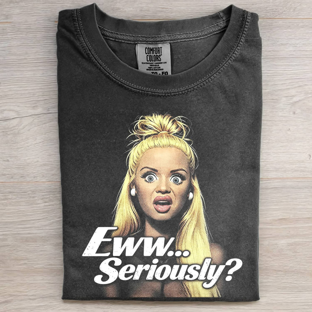 COLLECTIBLE DOLL GIRL FACE MEME TEE