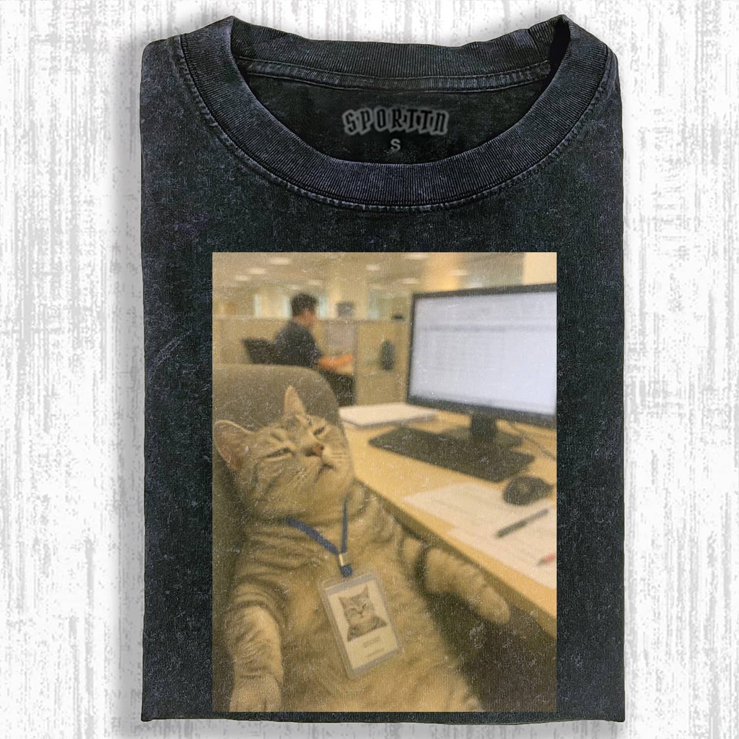 FUNNY CAT MEME ICON T-SHIRT