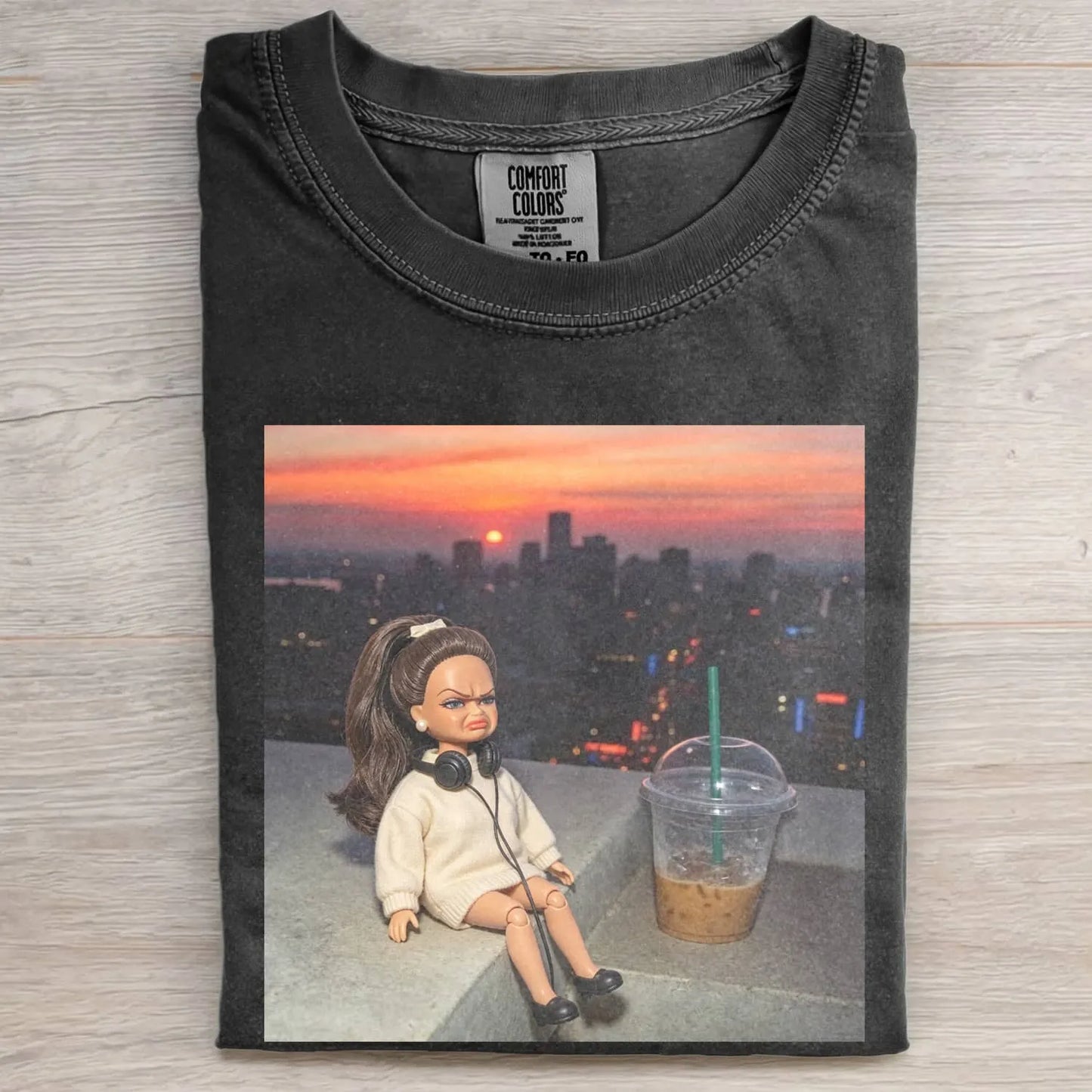 UNHINGED DOLL GIRL FUNNY MEME  TEE