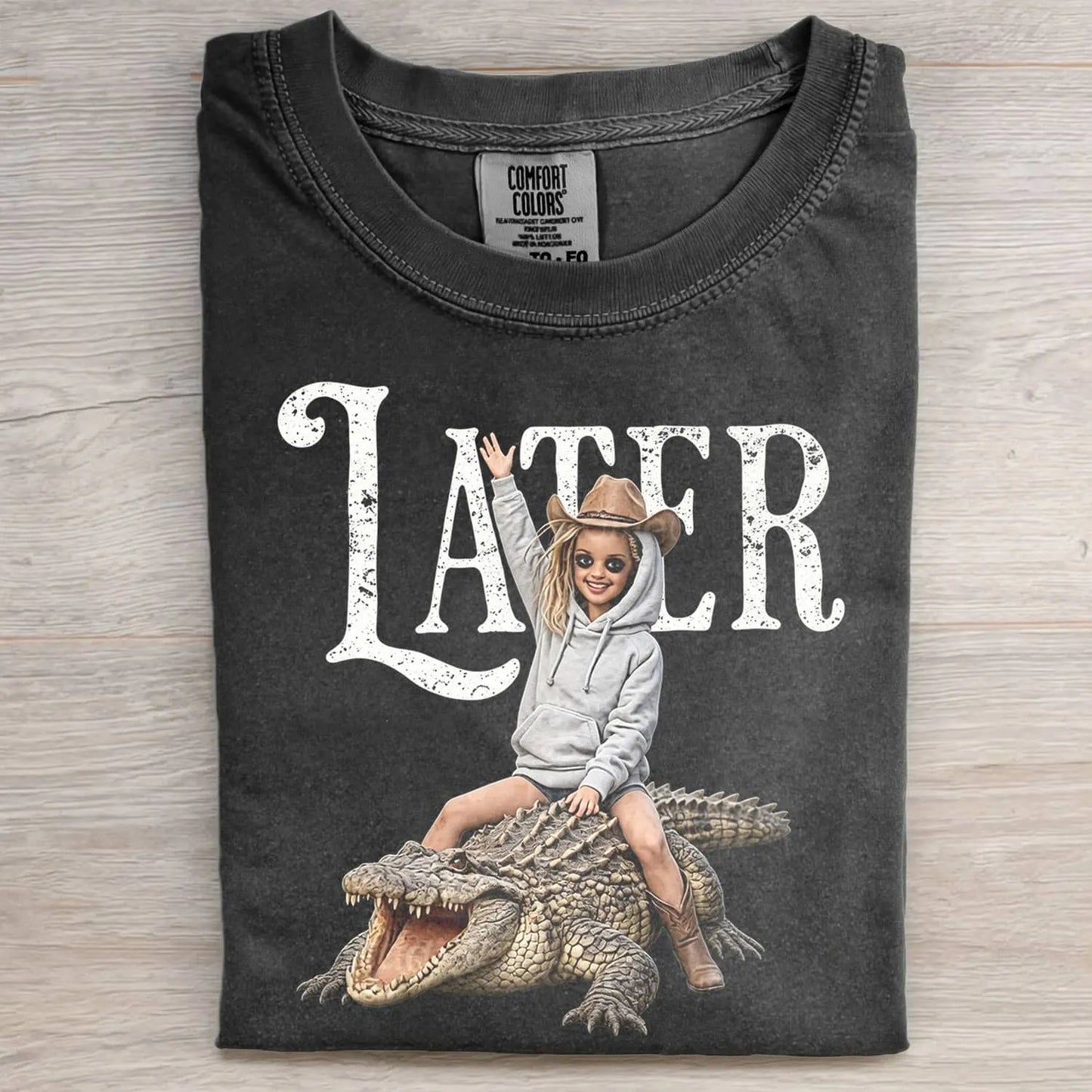 MEAN FACE DOLL GIRL MEME TEE