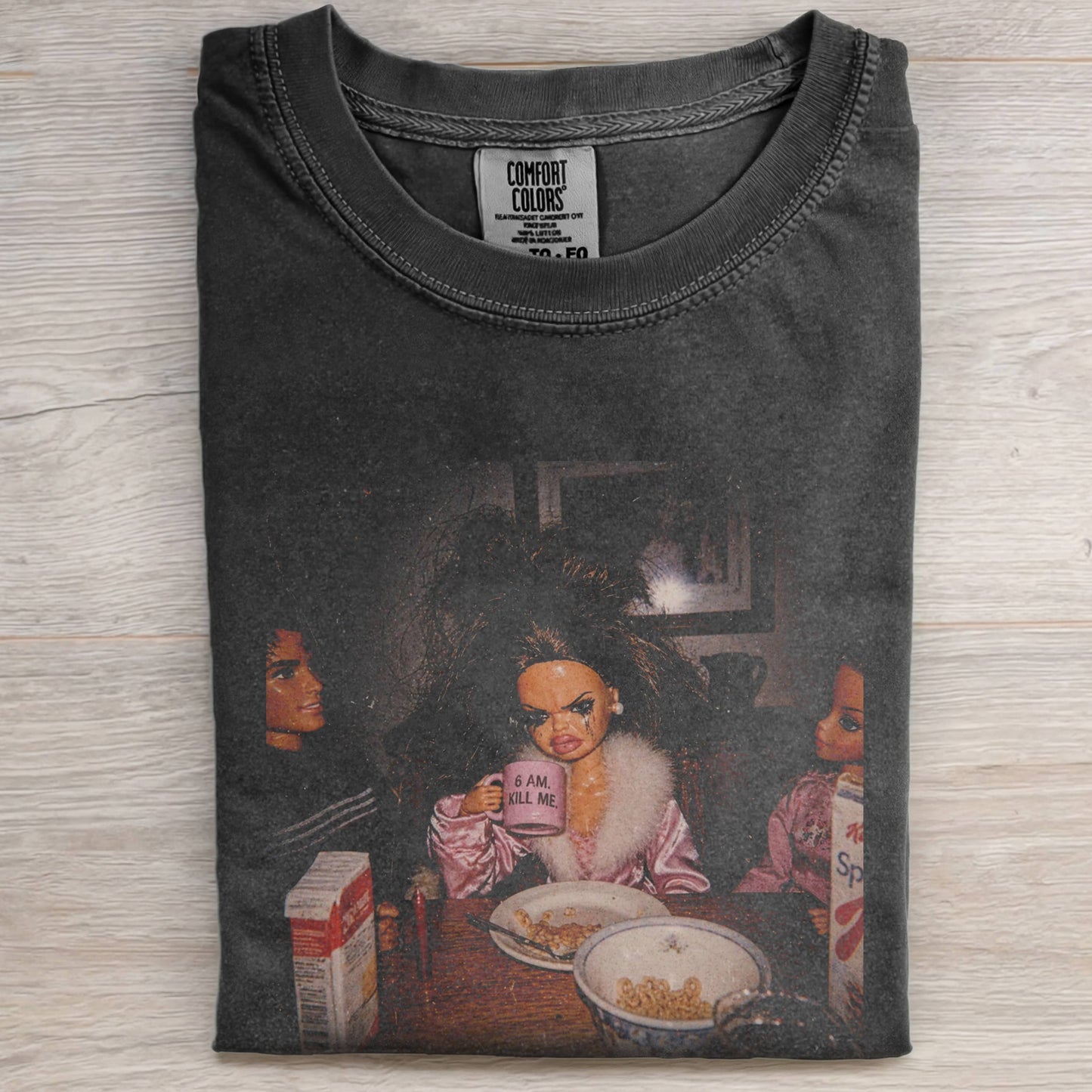 DOLL FACE MEME 6 AM. KILL ME TEE