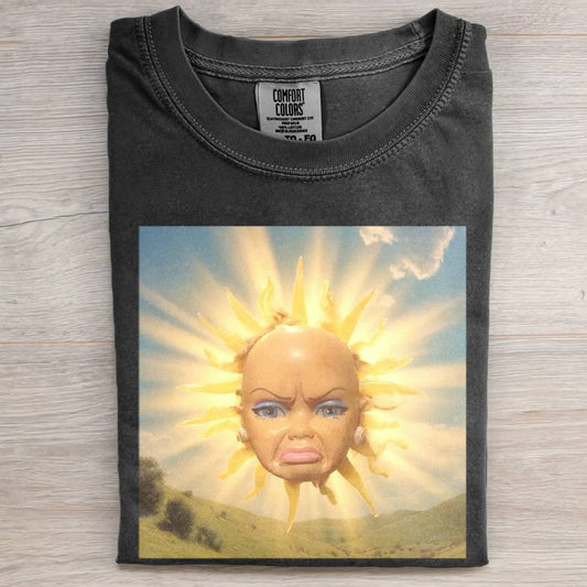DISGUSTED DOLL GIRL FUNNY MEME TEE