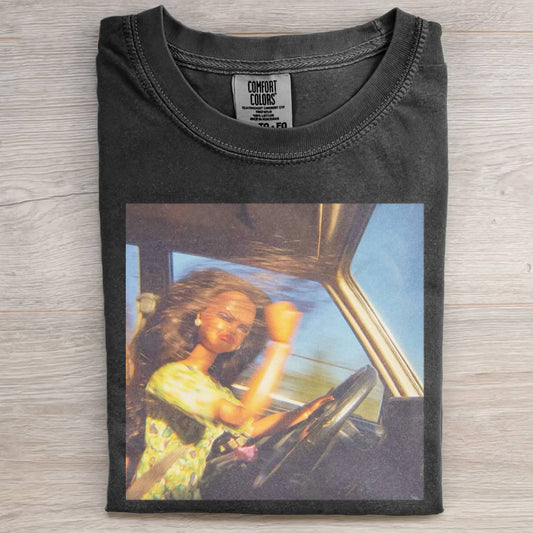 BLACK DOLL FACE DANCE TEE