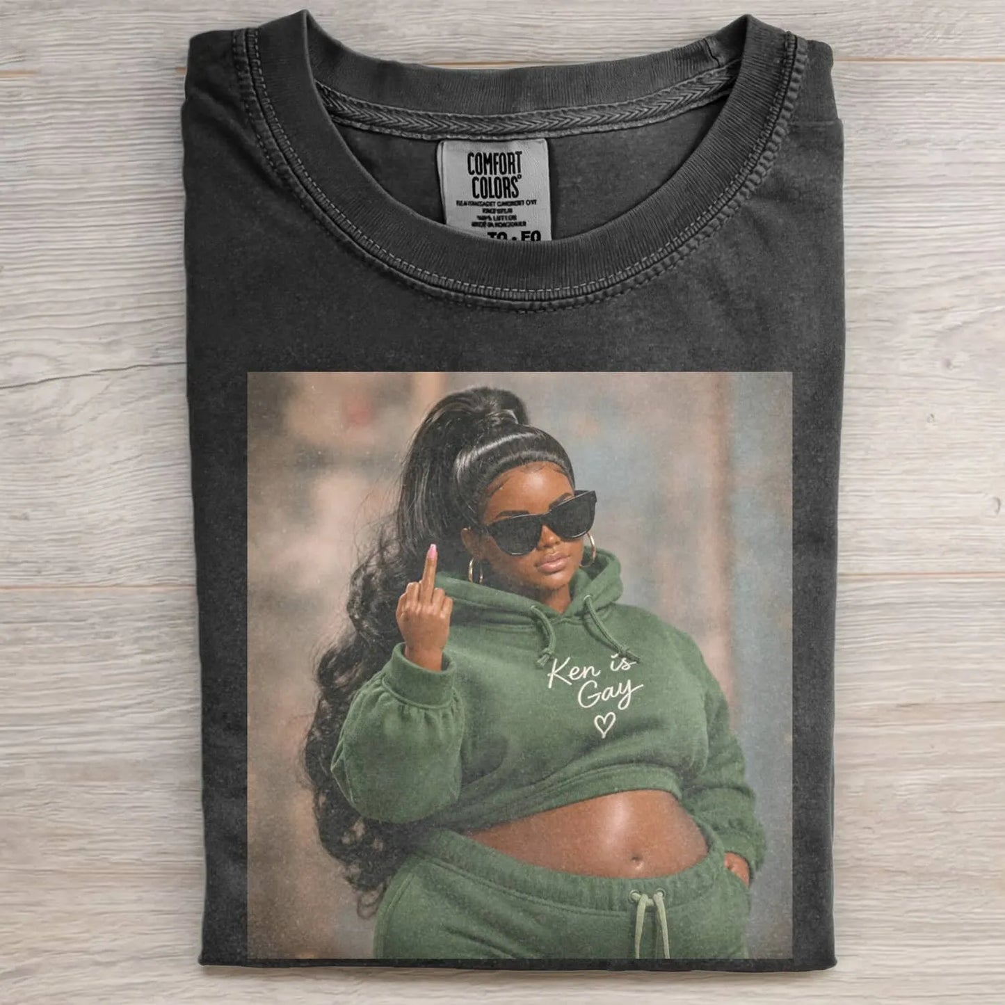 BBW DOLL GIRL FUNNY MEME TEE