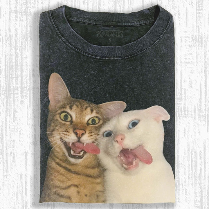 WACKY CAT T-SHIRT