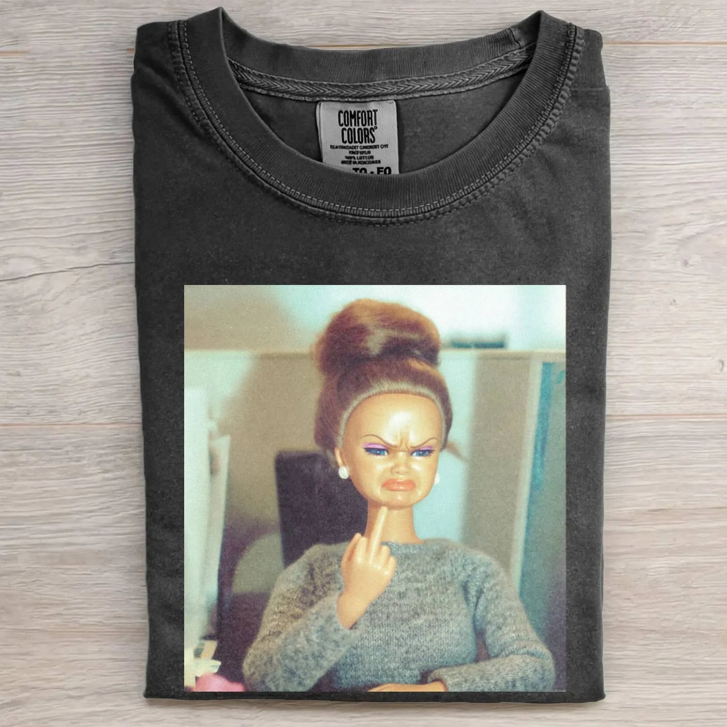 STANK FACE DOLL GIRL FUNNY MEME TEE