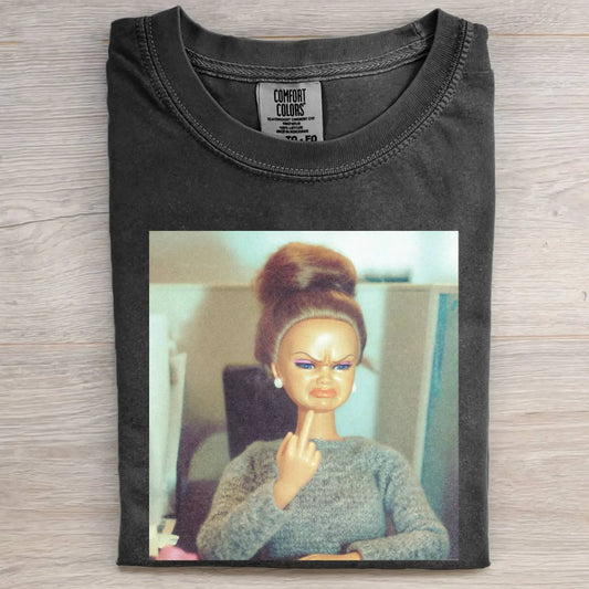 STANK FACE DOLL GIRL FUNNY MEME TEE