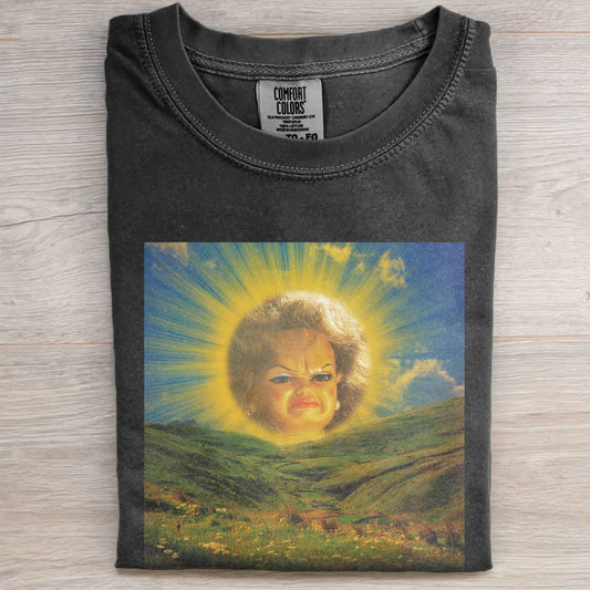 DOLL FACE MEME MORNING GLARE TEE