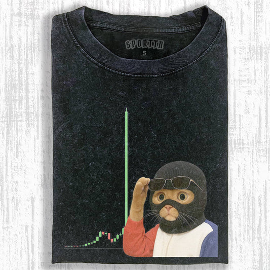 WACKY CAT T-SHIRT