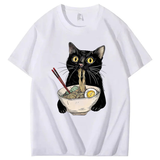 Ramen Cat Foodie Lover T-Shirt