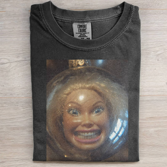 QUIRKY BARBIECORE-THEMED PRINTED TEE