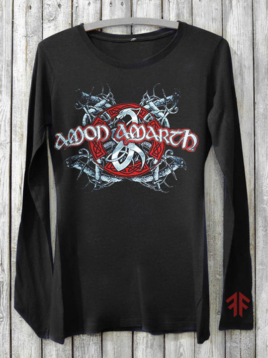 Amon Amarth Viking Dragon Runes Print Unisex Long Sleeve T-Shirt