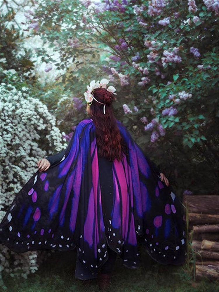 Dreamy Butterfly Inspired Wings Fairy Cape