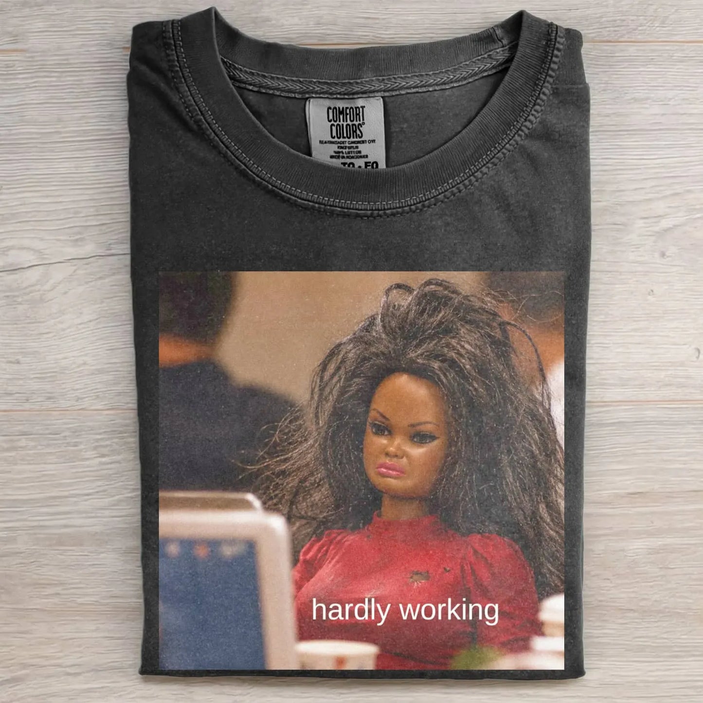 UNHINGED BLACK GIRL DOLL FUNNY MEME TEE