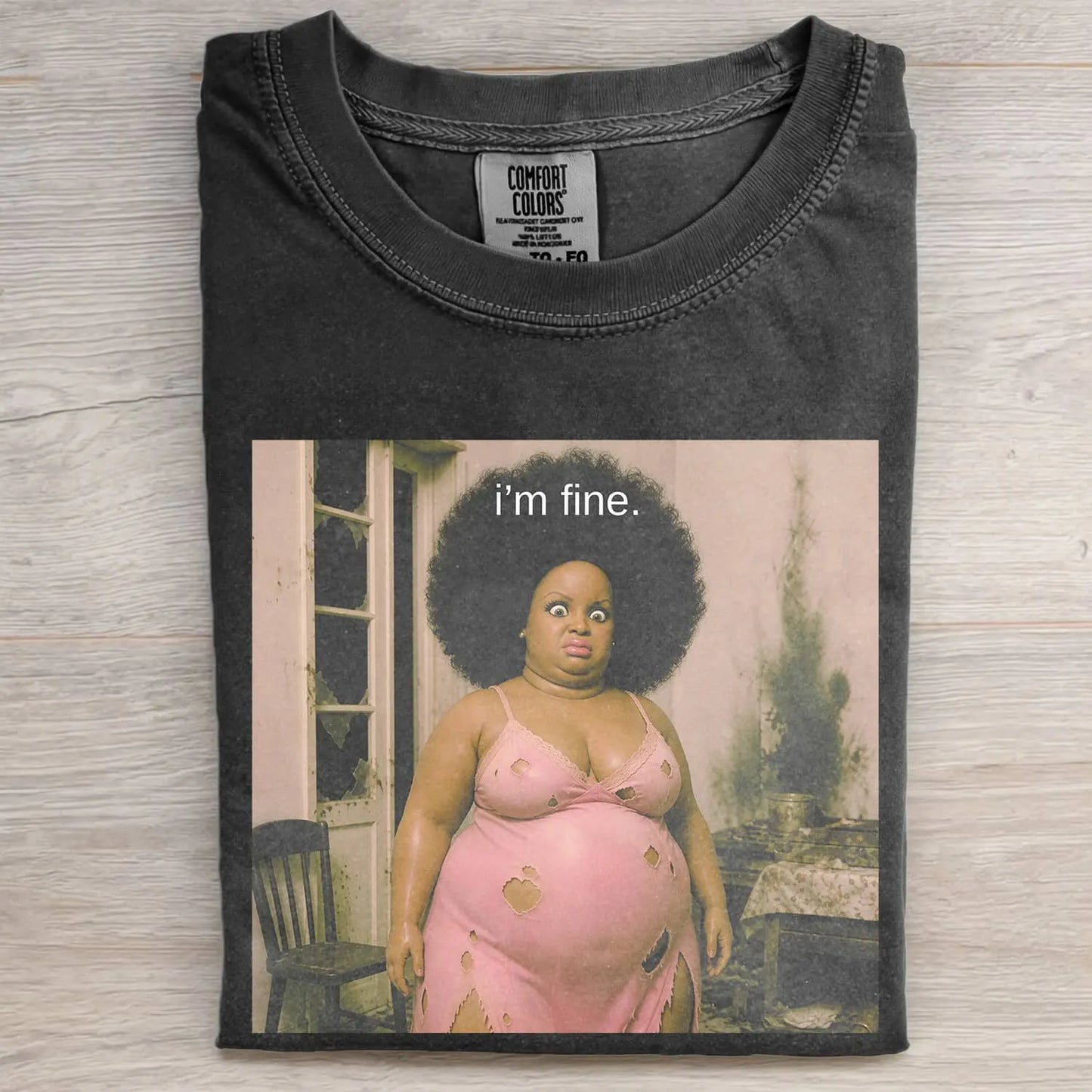 UNHINGED BBW DOLL GIRL FUNNY MEME TEE