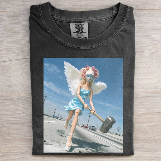 CRAZY DOLL MOOD FUNNY TEE