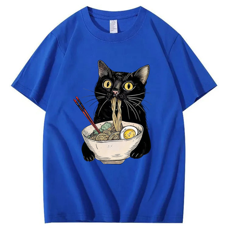 Ramen Cat Foodie Lover T-Shirt