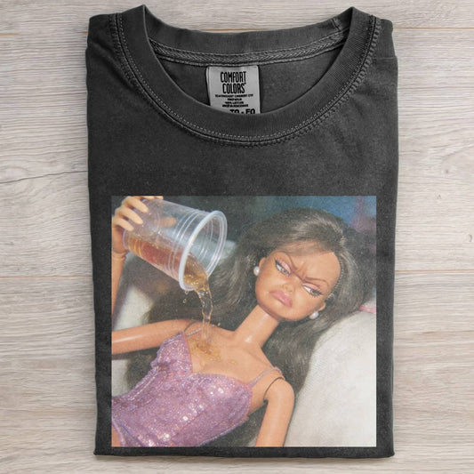 PARTY DANCER DOLL GIRL FUNNY MEME TEE