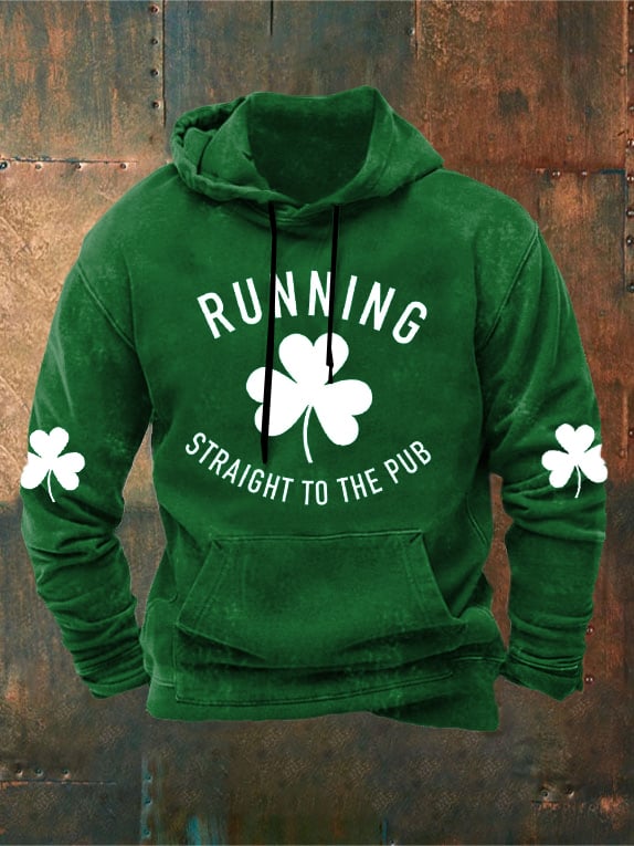 Men's St. Patrick's Day Printed Hoodie