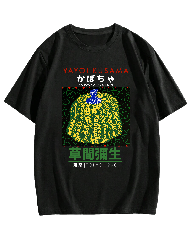 Yayoi Kusama Pumpkin Art Cotton casual T-shirt