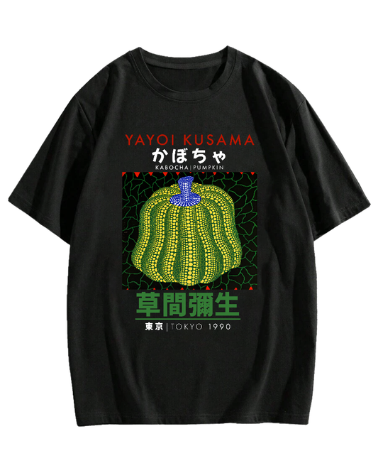 Yayoi Kusama Pumpkin Art Cotton casual T-shirt